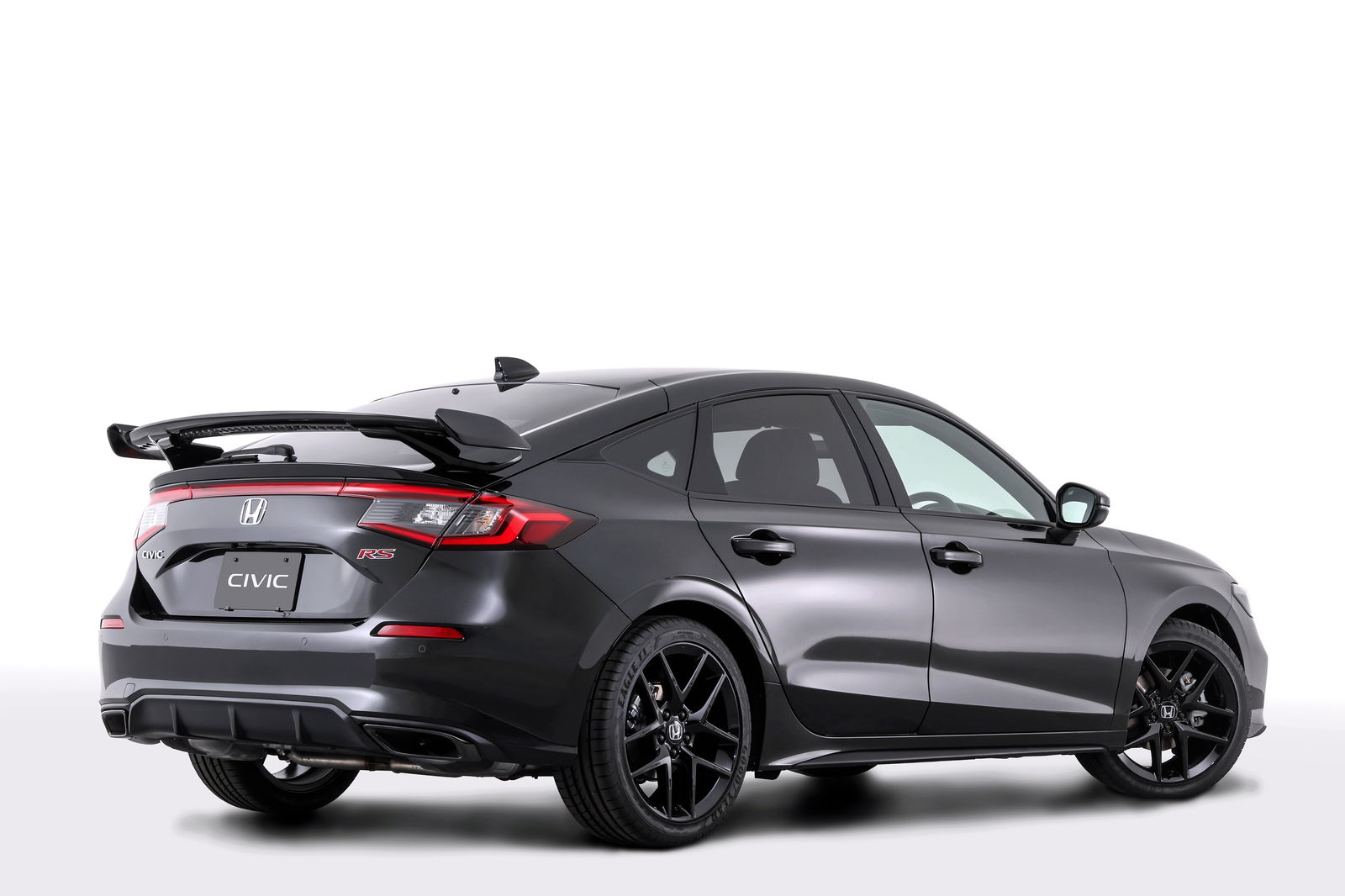 Honda Civic RS - rear, with optional wing